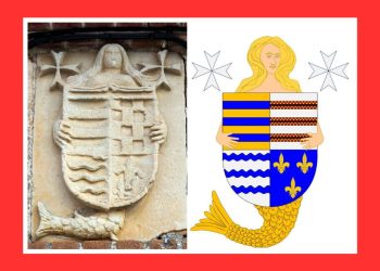 La curiosa historia de la sirena de Paradinas de San Juan que aparece en un blasón nobiliario y en la iglesia de la localidad