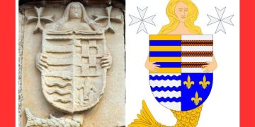 La curiosa historia de la sirena de Paradinas de San Juan que aparece en un blasón nobiliario y en la iglesia de la localidad