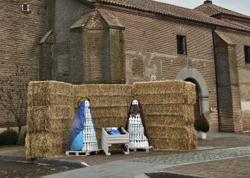 El Campo de Peñaranda se transforma en una bonita villa navideña que se inaugurará este sábado junto al alumbrado festivo