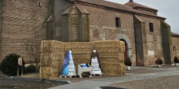 El Campo de Peñaranda se transforma en una bonita villa navideña que se inaugurará este sábado junto al alumbrado festivo