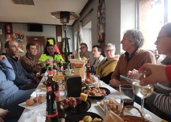 El Ayuntamiento de El Campo de Peñaranda comparte un ágape navideño con los trabajadores municipales y agradece su labor