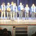 La comparsa peñarandina pone la banda sonora a la Navidad con un concierto que ha llenado el centenario teatro Calderón