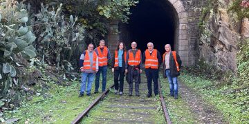 La Diputación presenta el nuevo recorrido corto del Camino de Hierro y el Centro de Recepción de Visitantes en Vega de Terrón