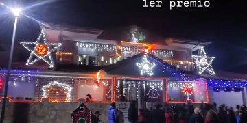 Villoria luce su mejor imagen navideña con un participativo concurso de fachadas y un recorrido que reunió a niños y mayores