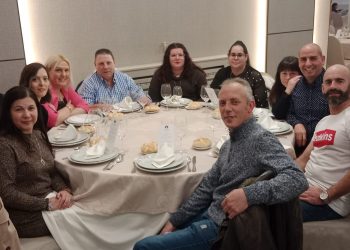 Funeraria La Luz celebra en Peñaranda su comida de Navidad a punto de conmemorar el XXV aniversario de la empresa
