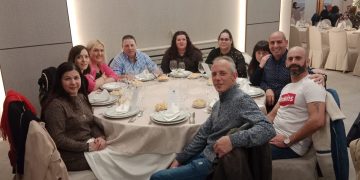 Funeraria La Luz celebra en Peñaranda su comida de Navidad a punto de conmemorar el XXV aniversario de la empresa