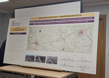 La Junta renovará por completo la carretera entre Peñaranda y el límite con Ávila con una estimación de 4,5 millones de euros