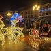 Peñaranda se viste de Navidad con el mágico encendido en la plaza de la Constitución que ha reunido a cientos de personas