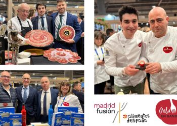 Peñaranda y Macotera brillan con luz propia en Madrid Fusion con Los Álamos Gastrolab y Jamón Prim conquistando paladares