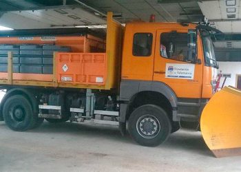 La Diputación de Salamanca ya trabaja en las carreteras de la provincia para prevenir complicaciones por el temporal