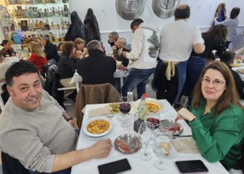 Los Álamos Laboratorio Gastronómico y su tradicional alubiada de San Antón congregan a familias y grupos de amigos en Peñaranda