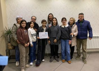 Babilafuente entrega a «La Sonrisa de María» los 3.845 euros recaudados en las distintas actividades solidarias navideñas