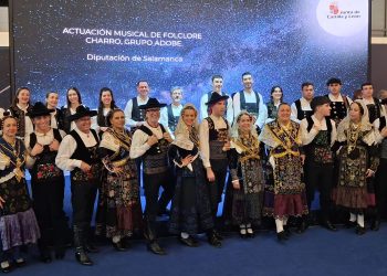 Surco y Adobe brillan en FITUR poniendo en valor la riqueza del folclore charro en las comarcas de Peñaranda y de Las Villas