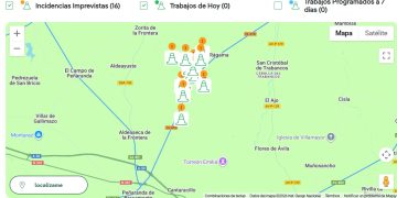 Paradinas de San Juan y Rágama sin luz desde mediodía y hasta las 20:00 horas: Iberdrola informa de 16 incidencias en la zona