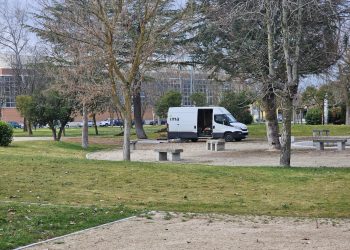Peñaranda retoma las obras del parque de Los Jardines un año después de su inicio con una segunda fase de la remodelación