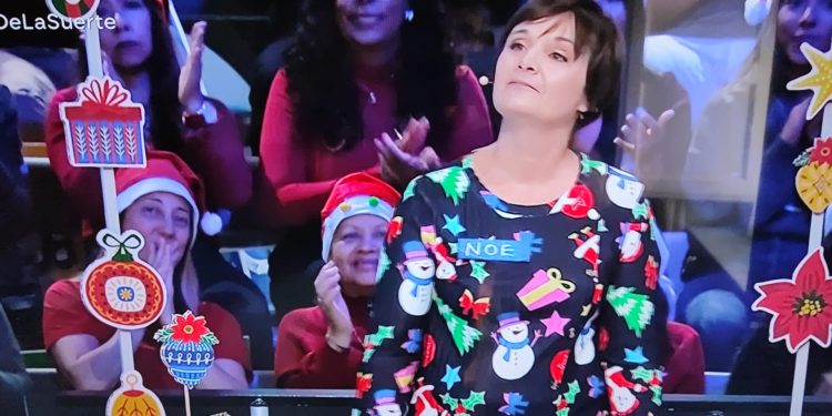 Noelia Escribano, la peñarandina que ha concursado en «La Ruleta de la Suerte» de Antena 3 y ha logrado un premio de 680 euros