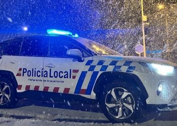 Alerta ante la intensa nevada en Peñaranda y Comarca: la Policía Local pide evitar desplazamientos salvo en casos imprescindibles