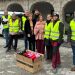 La nueva agrupación de Protección Civil de Peñaranda se estrena repartiendo hoy los regalos a los usuarios de Teleasistencia