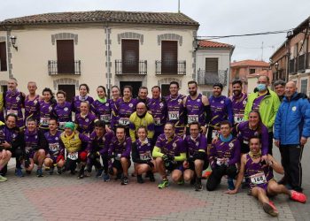 Juan Bueno y Vega Casas logran un merecido triunfo en una nueva edición de la Carrera de las Rosquillas celebrada en Macotera