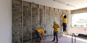 Puertas abiertas en el antiguo Comarcal Mixto para dar a conocer el trabajo realizado en Peñaranda por la AFE de Albañilería