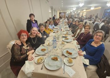 Aguederas salmantinas y abulenses eligen Peñaranda para festejar a Santa Águeda con una comida de confraternidad