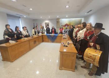 Las mujeres mandan hoy en Peñaranda con Lourdes Rodríguez como aguedera mayor y con actos en honor de Santa Águeda