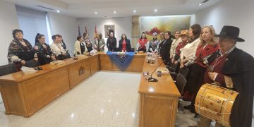 Las mujeres mandan hoy en Peñaranda con Lourdes Rodríguez como aguedera mayor y con actos en honor de Santa Águeda