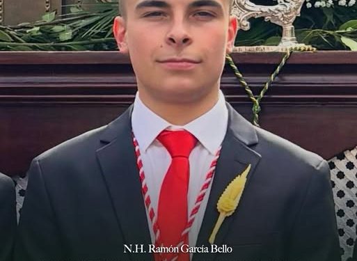 Ramón García Bello, designado como nuevo capataz del paso de palio de Nuestra Señora de la Esperanza, en Peñaranda