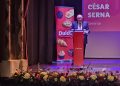 César Serna en la V gala anual de Dulca en Peñaranda: «gracias al esfuerzo y trabajo de todos somos un gran equipo de Primera División en la alimentación, no lo dudéis ni olvidéis»