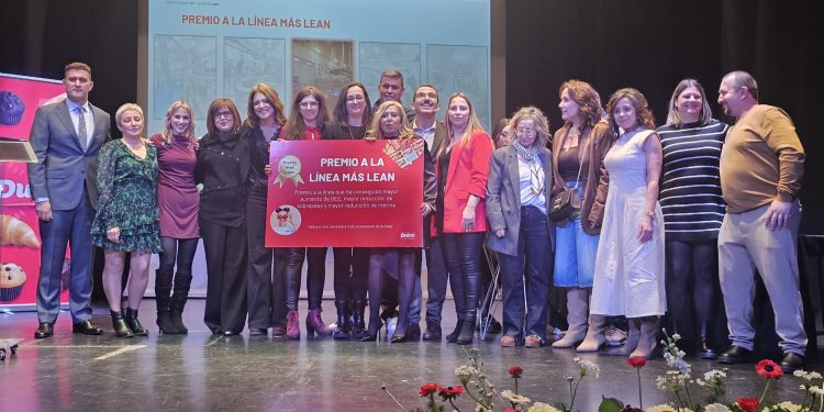 César Serna en la V gala anual de Dulca en Peñaranda: «gracias al esfuerzo y trabajo de todos somos un gran equipo de Primera División en la alimentación, no lo dudéis ni olvidéis»