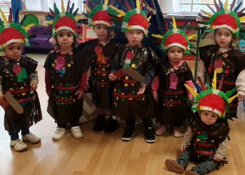 El programa Crecemos de Macotera culmina su proyecto educativo «Soy un Indio» con la esperada celebración del Carnaval