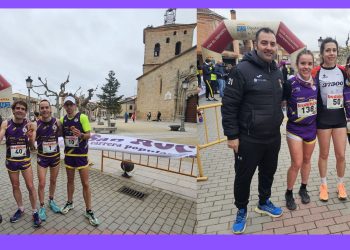 Juan Bueno y Vega Casas logran un merecido triunfo en una nueva edición de la Carrera de las Rosquillas celebrada en Macotera