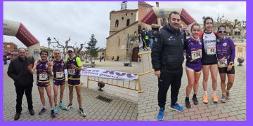 Juan Bueno y Vega Casas logran un merecido triunfo en una nueva edición de la Carrera de las Rosquillas celebrada en Macotera