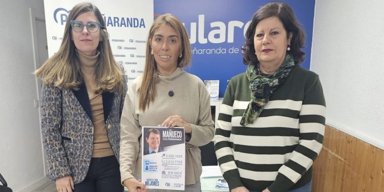 El PP afirma que «Peñaranda avanza con hechos» y cifra en más de 9 millones de euros el impulso de la Junta de Castilla y León