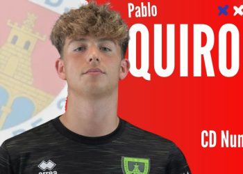 El peñarandino Pablo Quiroga ficha por el CD Numancia B de Tercera Federación y sigue su carrera deportiva en tierras sorianas