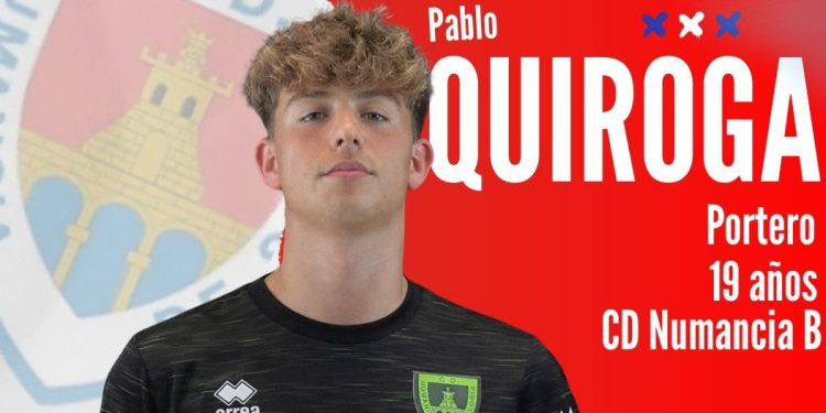 El peñarandino Pablo Quiroga ficha por el CD Numancia B de Tercera Federación y sigue su carrera deportiva en tierras sorianas