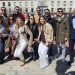 Multitudinario Domingo de Ramos en Peñaranda con numerosos grupos disfrutando de la limonada, la clarea y los reencuentros