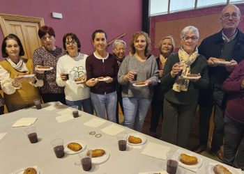 Bóveda del Río Almar estrena la Semana Santa con una invitación a torrijas y limonada elaboradas por las mujeres de la localidad