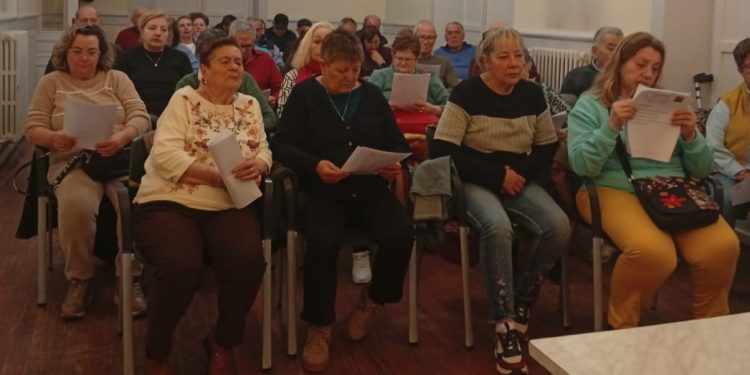 La asociación de mayores San Miguel cierra 2025 en Peñaranda con 206 socios y ratificando la confianza en la junta directiva