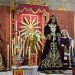 Jesús de Medinaceli estrena en Peñaranda túnica y peluca de pelo natural para el triduo que comienza hoy en la iglesia parroquial