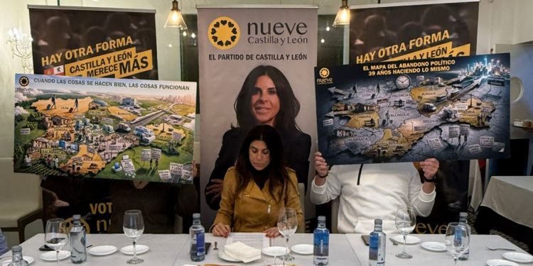 Chabela de la Torre (Nueve Cyl): «A Castilla y León le han robado demasiadas oportunidades. Frente al mapa gris del abandono, traemos nueve medidas para cambiar el rumbo»