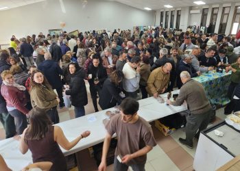 Vecinos de Babilafuente y otros pueblos de la comarca de Las Villas llenan el rastrillo solidario a favor de la ONG Acción Verapaz