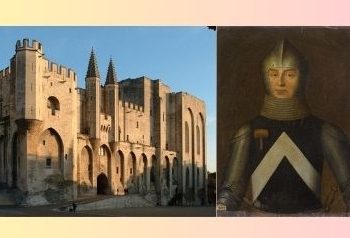 Las aventuras de Robin de Bracquemont y su participación en la huida nocturna del Papa Luna del castillo francés de Aviñón