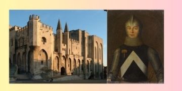 Las aventuras de Robin de Bracquemont y su participación en la huida nocturna del Papa Luna del castillo francés de Aviñón