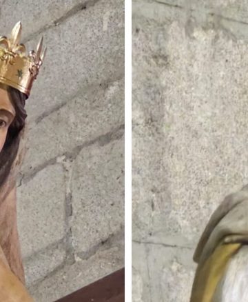 Una nueva corona para la patrona de Peñaranda: la parroquia ya cuenta con varios presupuestos y modelos para el encargo