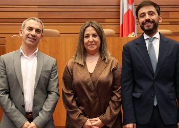 El primer teniente alcalde de Peñaranda, Fran Díaz, toma posesión de su cargo como procurador en las Cortes de Castilla y León