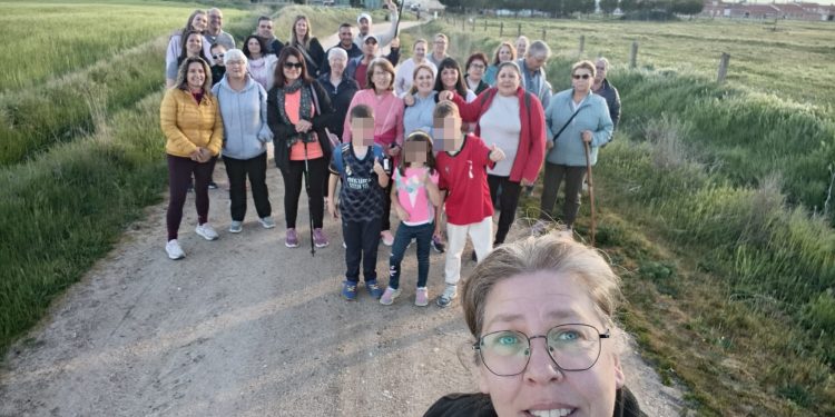 Bóveda del Río Almar pone en marcha su programa de paseos saludables con una ruta hasta el convento de Mancera de Abajo