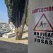 No pisar sobre las fosas: el aviso en el cementerio de Peñaranda tras el último caso de caída de un visitante en una sepultura