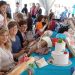 Un grupo de bolilleras peñarandinas participa en el X Encuentro de Encajeras que se celebra en la localidad cacereña de Galisteo