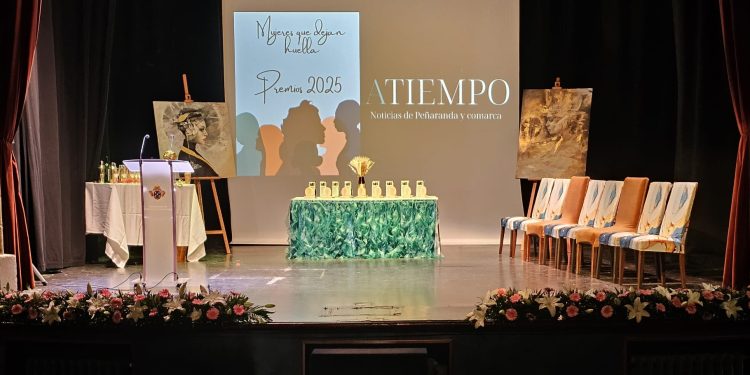 Gran respaldo institucional y empresarial a los premios «Mujeres que dejan huella» que llegarán el día 30 al Calderón en Peñaranda